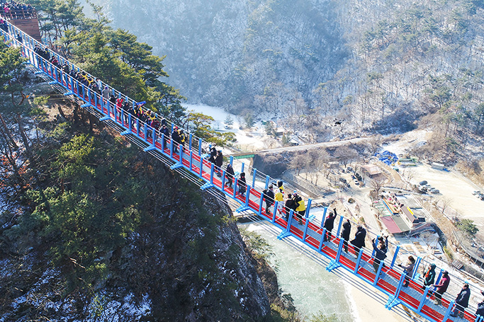 소금산 출렁다리 체험