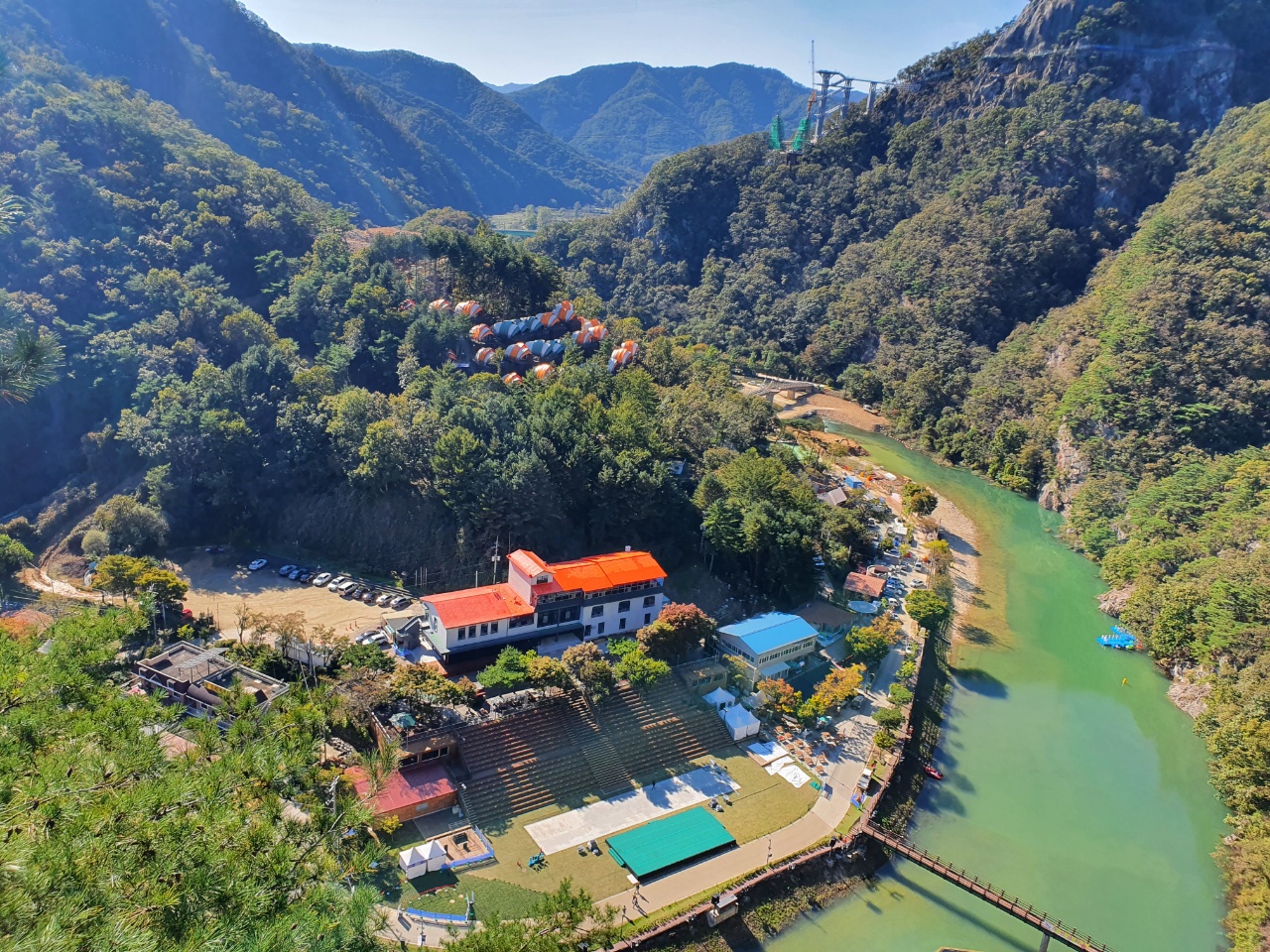 소금산빌리지 전경